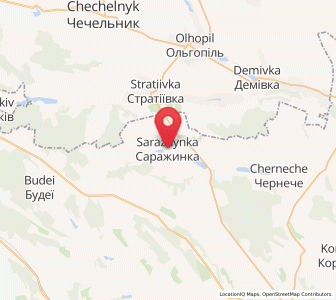 Map of Sarajynka, Odessa