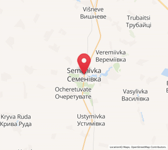 Map of Séménivka, Poltava