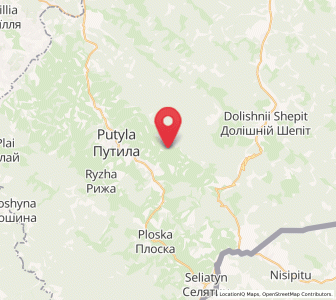 Map of Serhiï, Chernivtsi