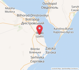 Map of Chabo, Odessa