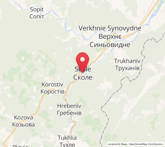 Map of Skole, Lviv