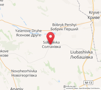 Map of Soltanivka, Odessa