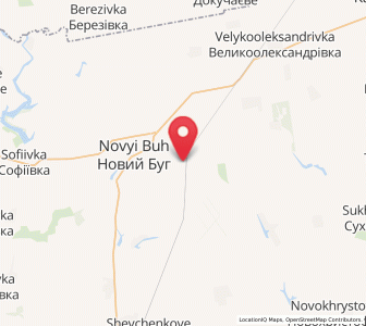 Map of Stantsiïné, Mykolaiv
