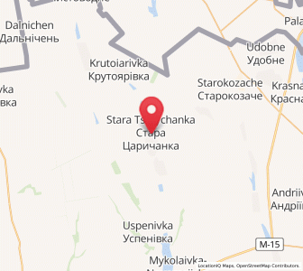 Map of Stara Tsarytchanka, Odessa