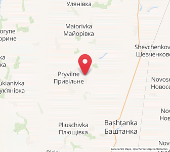 Map of Starohorojéné, Mykolaiv