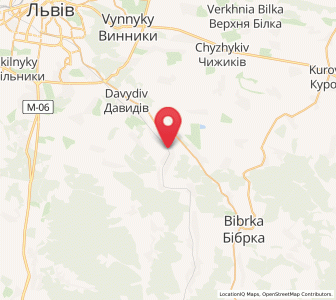 Map of Staroye Selo, Lviv