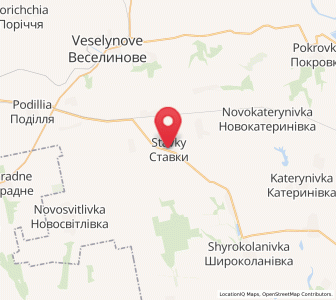 Map of Stavky, Mykolaiv
