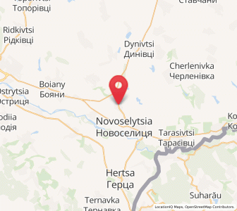 Map of Stroïntsi, Chernivtsi