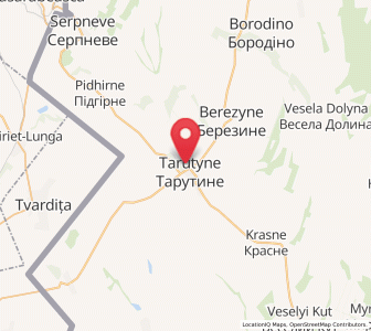 Map of Taroutyné, Odessa