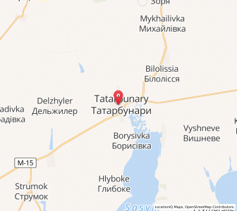 Map of Tatarbounary, Odessa