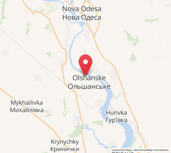 Map of Ternouvaté, Mykolaiv
