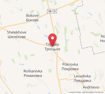 Map of Troïtské, Odessa