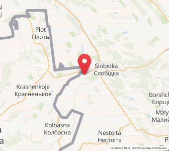 Map of Tymkové, Odessa