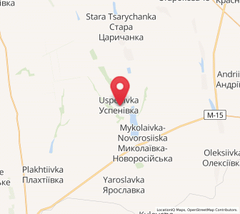 Map of Ouspénivka, Odessa