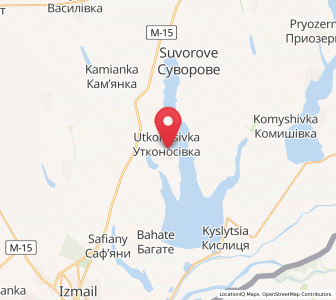 Map of Outkonossivka, Odessa