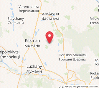 Map of Valiava, Chernivtsi