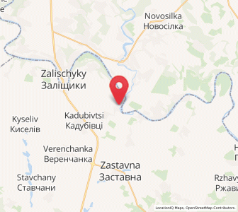 Map of Vassyliv, Chernivtsi