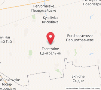 Map of Vavylové, Mykolaiv
