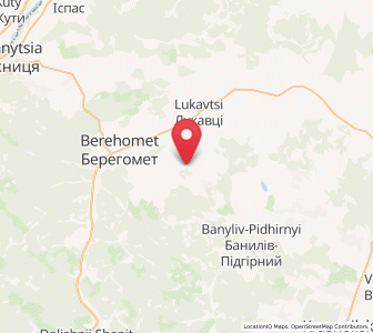 Map of Vélyké, Chernivtsi