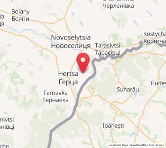 Map of Vélykossillia, Chernivtsi