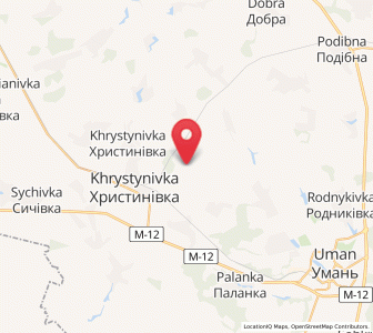 Map of Verkhniatchka, Cherkasy