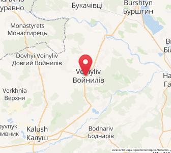 Map of Voïnyliv, Ivano-Frankivsk
