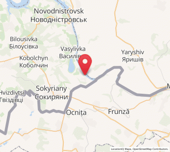 Map of Volochkové, Chernivtsi
