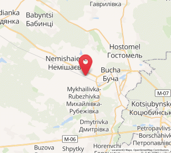 Map of Vorzel, Kiev