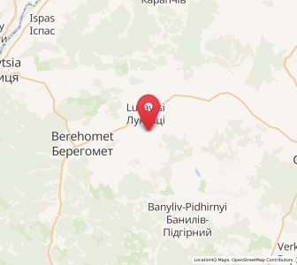 Map of Vovtchynets, Chernivtsi