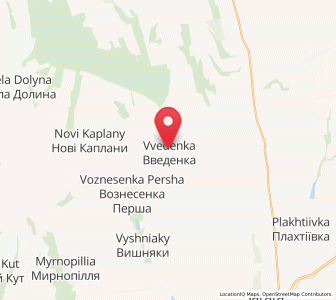 Map of Vvédenka, Odessa