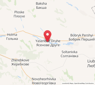 Map of Yassénové Drouhé, Odessa
