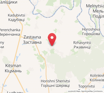 Map of Yourkivtsi, Chernivtsi