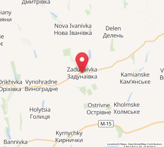 Map of Zadounaïvka, Odessa