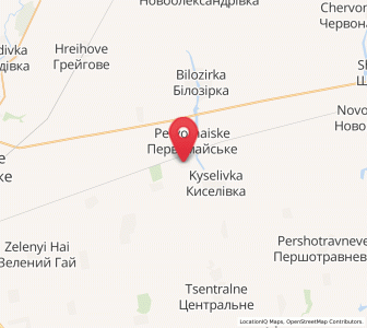 Map of Zassillia, Mykolaiv