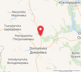 Map of Zélényï Yar, Mykolaiv
