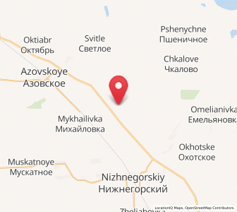 Map of Zorkino, Crimea