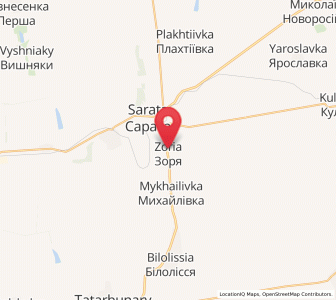 Map of Zoria, Odessa
