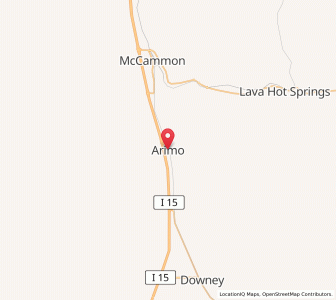 Map of Arimo, Idaho