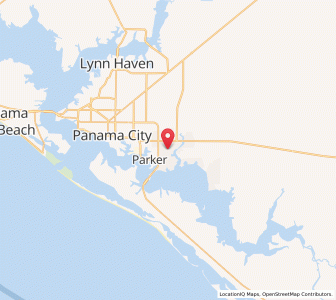 Map of Callaway, Florida