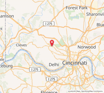 Map of Cheviot, Ohio