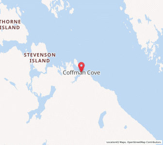 Map of Coffman Cove, Alaska