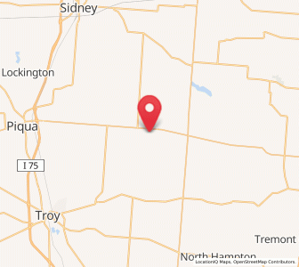 Map of Conover, Ohio