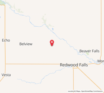 Map of Delhi, Minnesota