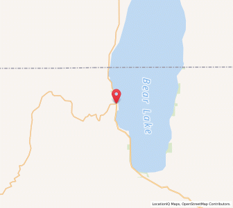 Map of Garden City, Utah