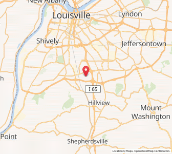 Map of Heritage Creek, Kentucky