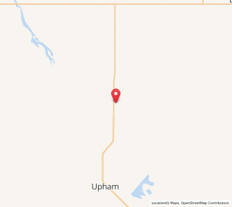 Map of Kramer, North Dakota