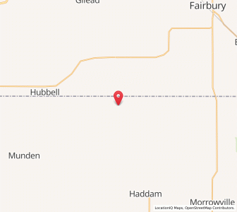 Map of Mahaska, Kansas