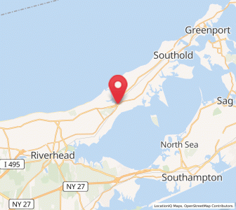 Map of Mattituck, New York