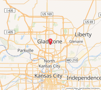 Map of Oakview, Missouri