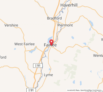 Map of Orford, New Hampshire